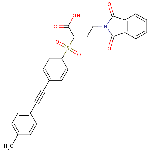 Chemical structure of BindingDB Monomer ID 50185884