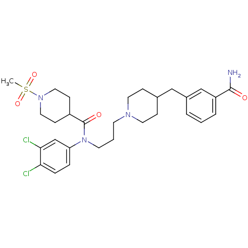 Chemical structure of BindingDB Monomer ID 50185964