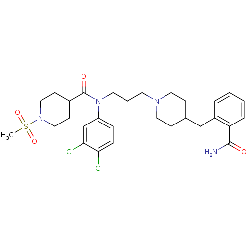 Chemical structure of BindingDB Monomer ID 50185966