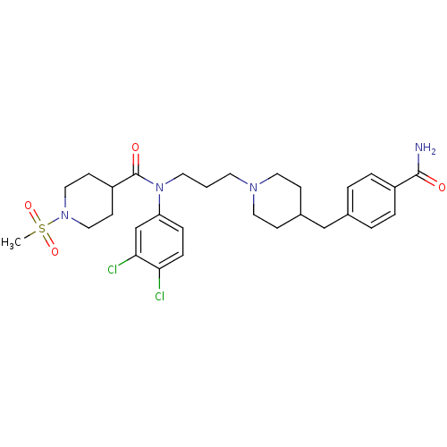 Chemical structure of BindingDB Monomer ID 50185980