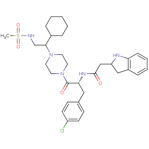 Chemical structure of BindingDB Monomer ID 50186134