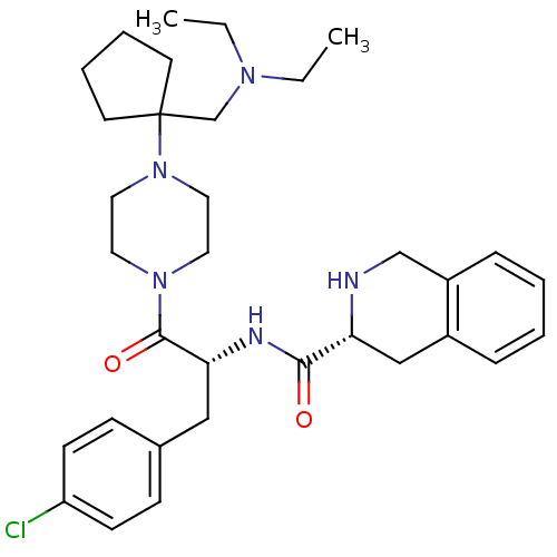 Chemical structure of BindingDB Monomer ID 50186136