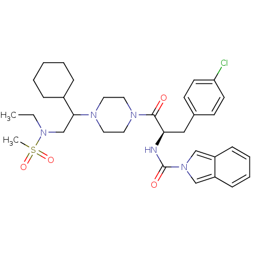 Chemical structure of BindingDB Monomer ID 50186138