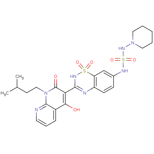 Chemical structure of BindingDB Monomer ID 50186140