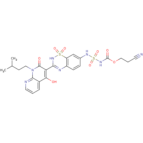 Chemical structure of BindingDB Monomer ID 50186141