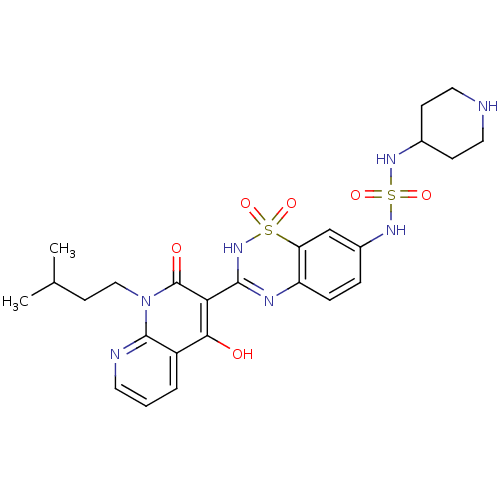 Chemical structure of BindingDB Monomer ID 50186144