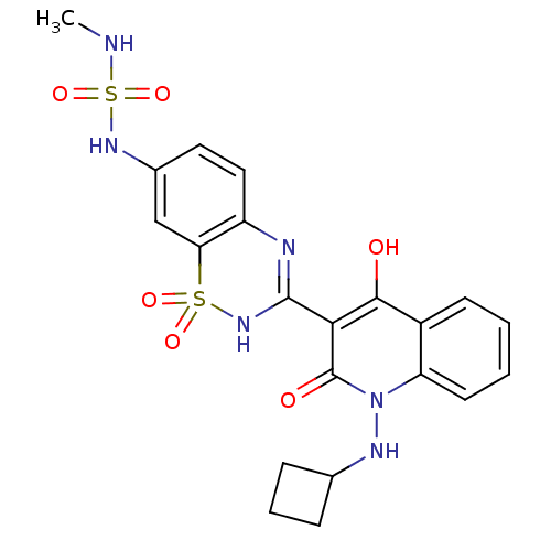 Chemical structure of BindingDB Monomer ID 50186146