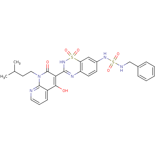 Chemical structure of BindingDB Monomer ID 50186147