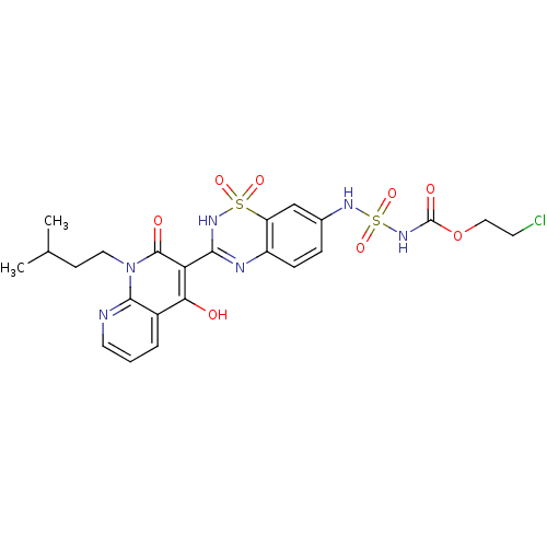 Chemical structure of BindingDB Monomer ID 50186148