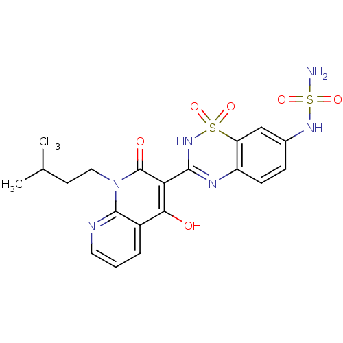 Chemical structure of BindingDB Monomer ID 50186150