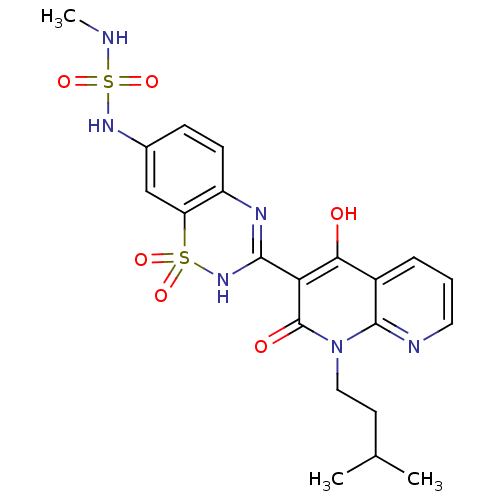 Chemical structure of BindingDB Monomer ID 50186151