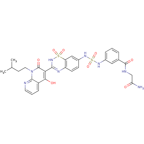Chemical structure of BindingDB Monomer ID 50186152