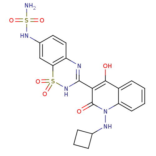 Chemical structure of BindingDB Monomer ID 50186156