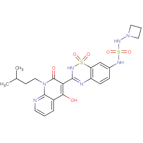 Chemical structure of BindingDB Monomer ID 50186157