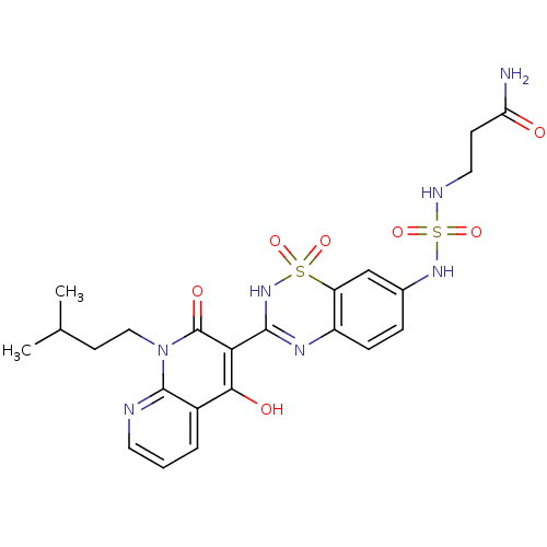 Chemical structure of BindingDB Monomer ID 50186158