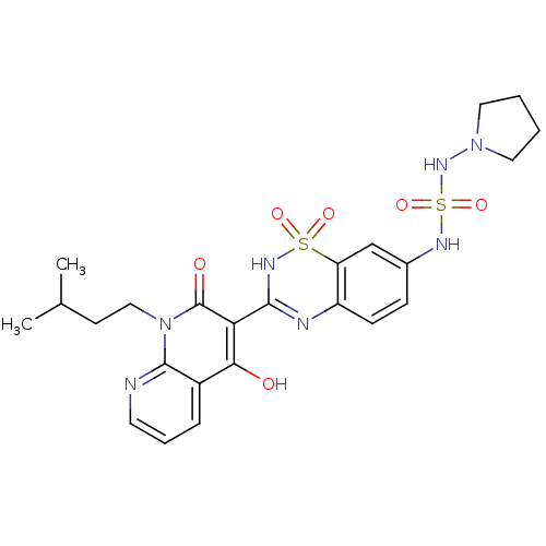 Chemical structure of BindingDB Monomer ID 50186159