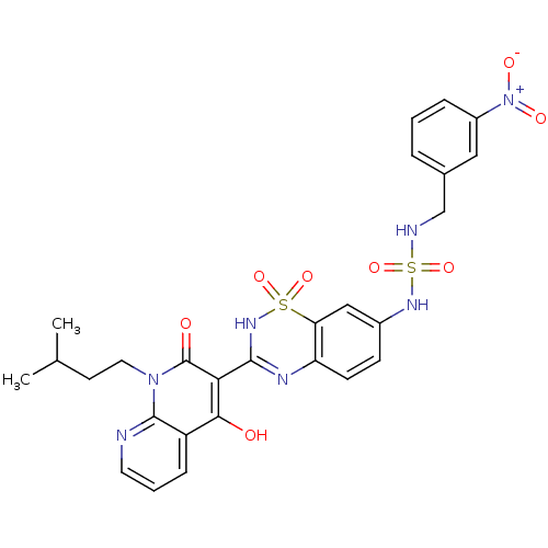 Chemical structure of BindingDB Monomer ID 50186162