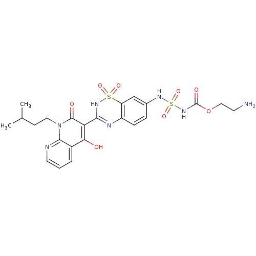 Chemical structure of BindingDB Monomer ID 50186166