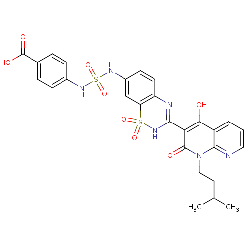 Chemical structure of BindingDB Monomer ID 50186167