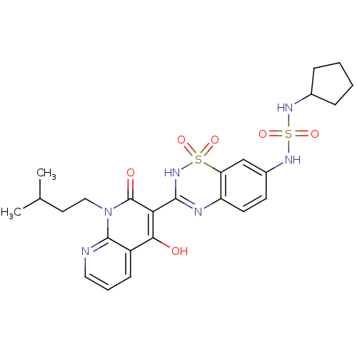Chemical structure of BindingDB Monomer ID 50186178