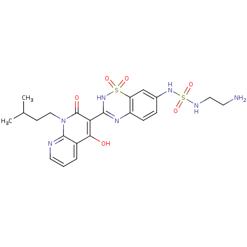 Chemical structure of BindingDB Monomer ID 50186180