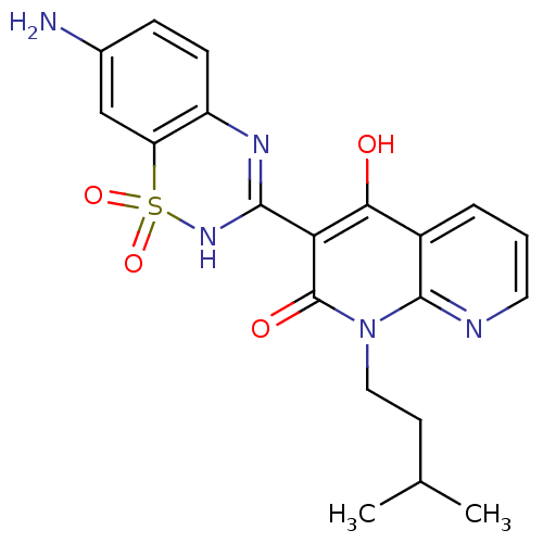 Chemical structure of BindingDB Monomer ID 50186182