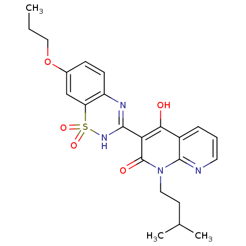 Chemical structure of BindingDB Monomer ID 50186183