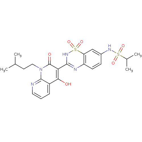 Chemical structure of BindingDB Monomer ID 50186184