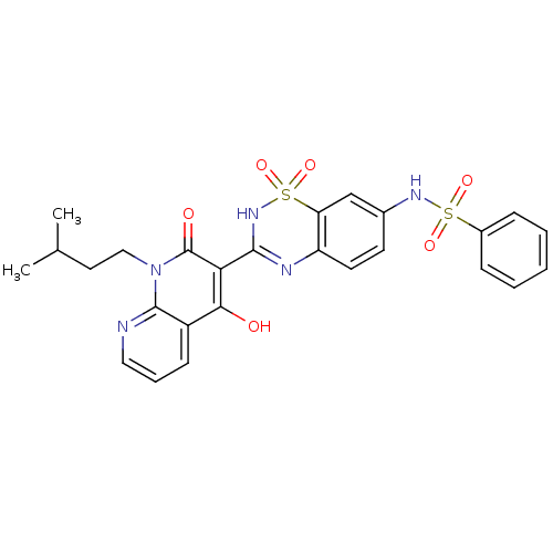 Chemical structure of BindingDB Monomer ID 50186185