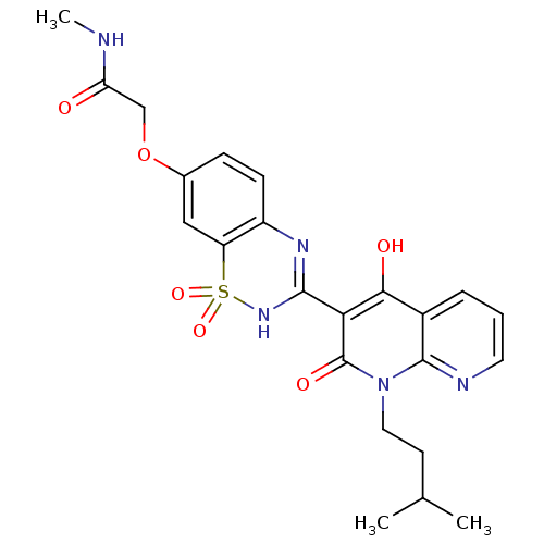 Chemical structure of BindingDB Monomer ID 50186188