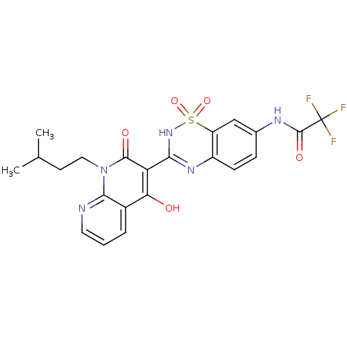 Chemical structure of BindingDB Monomer ID 50186190