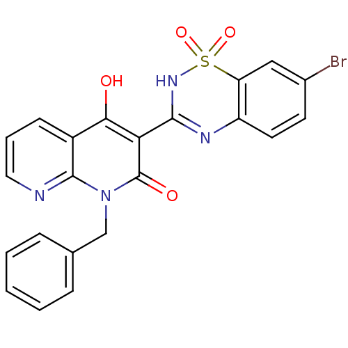 Chemical structure of BindingDB Monomer ID 50186192