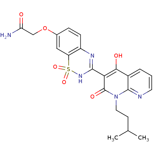 Chemical structure of BindingDB Monomer ID 50186193