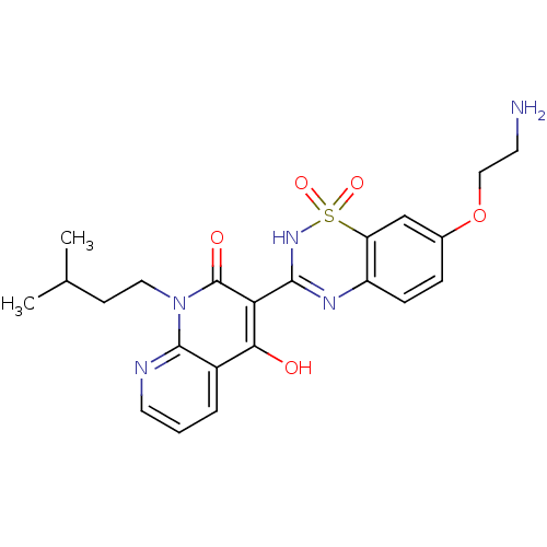 Chemical structure of BindingDB Monomer ID 50186194