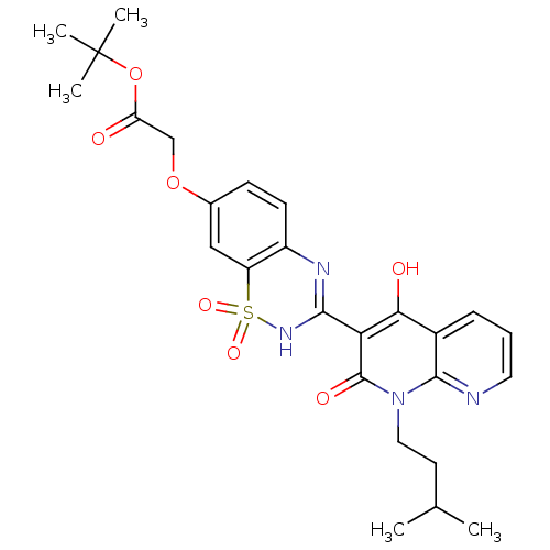 Chemical structure of BindingDB Monomer ID 50186195