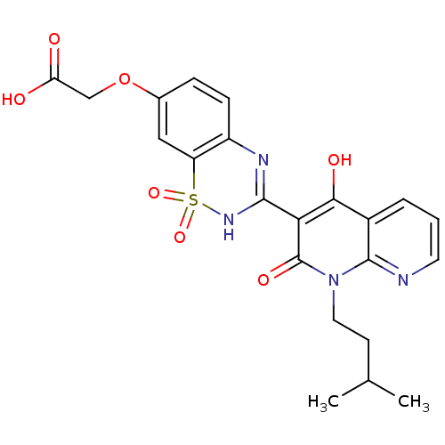 Chemical structure of BindingDB Monomer ID 50186197