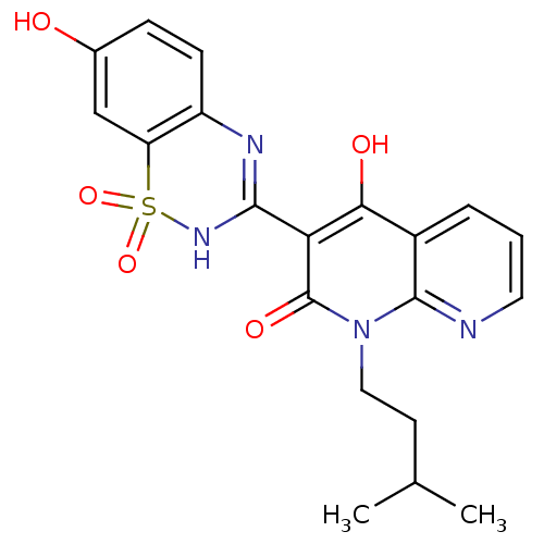 Chemical structure of BindingDB Monomer ID 50186199