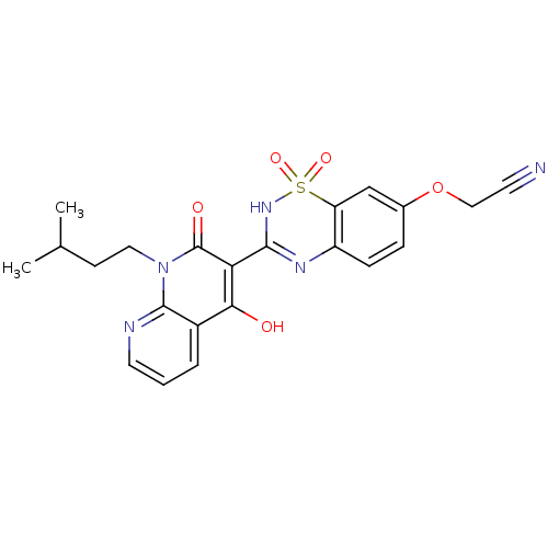 Chemical structure of BindingDB Monomer ID 50186205