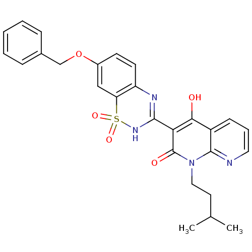 Chemical structure of BindingDB Monomer ID 50186208