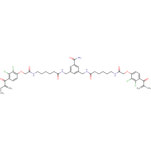 Chemical structure of BindingDB Monomer ID 50186223