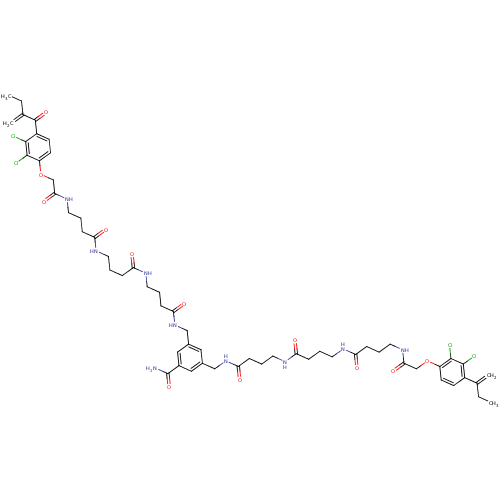 Chemical structure of BindingDB Monomer ID 50186224