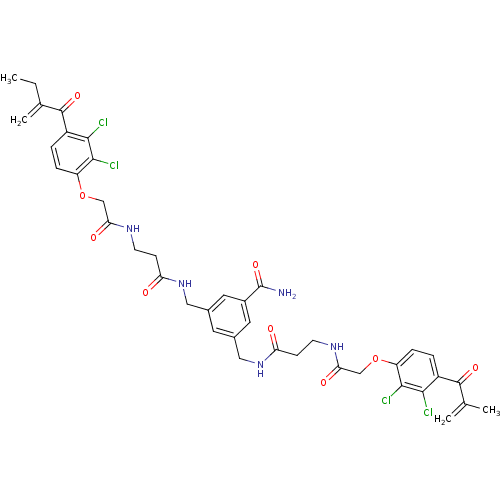Chemical structure of BindingDB Monomer ID 50186225