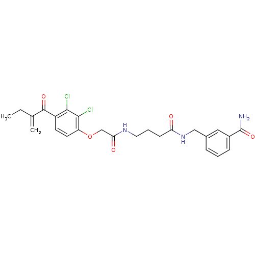 Chemical structure of BindingDB Monomer ID 50186226