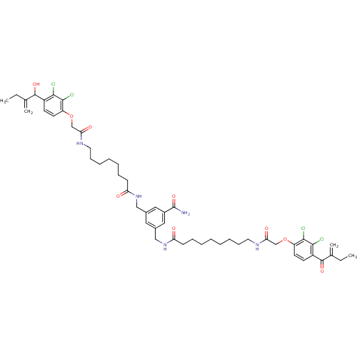 Chemical structure of BindingDB Monomer ID 50186227