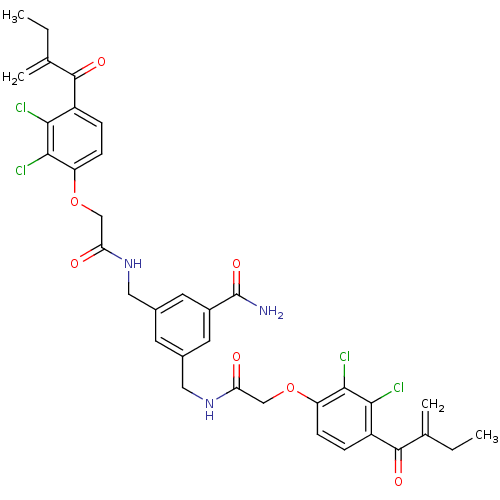 Chemical structure of BindingDB Monomer ID 50186228