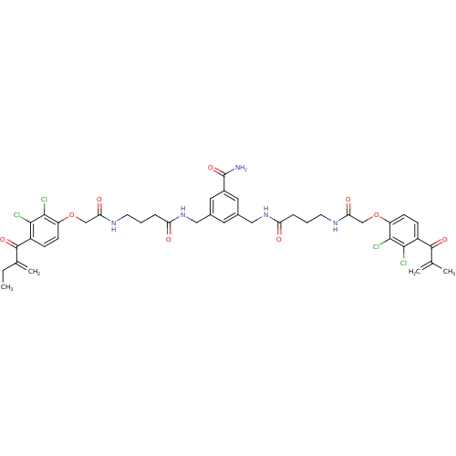 Chemical structure of BindingDB Monomer ID 50186230