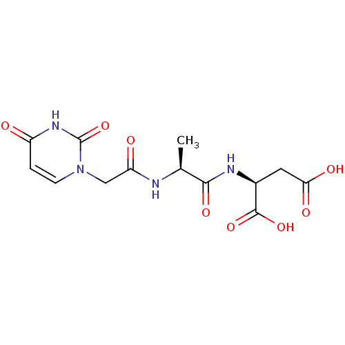 Chemical structure of BindingDB Monomer ID 50186256