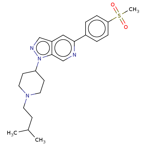 Chemical structure of BindingDB Monomer ID 50186341