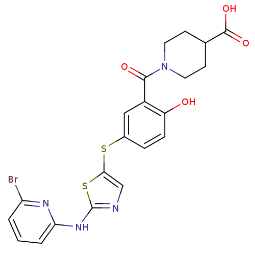 Chemical structure of BindingDB Monomer ID 50186474