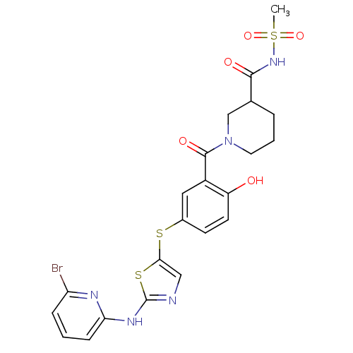 Chemical structure of BindingDB Monomer ID 50186486